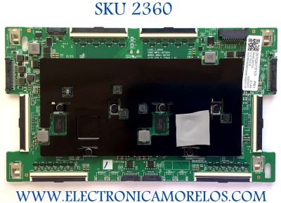 T-CON PARA TV SAMSUNG NUMERO DE PARTE BN95-06570A / BN41-02762A / BN97-16905A / PANEL CY-TT075JLAV3H / MODELO QN75Q900TSFXZA AB02 / QN75Q900TSFXZA / QN75Q900TSF